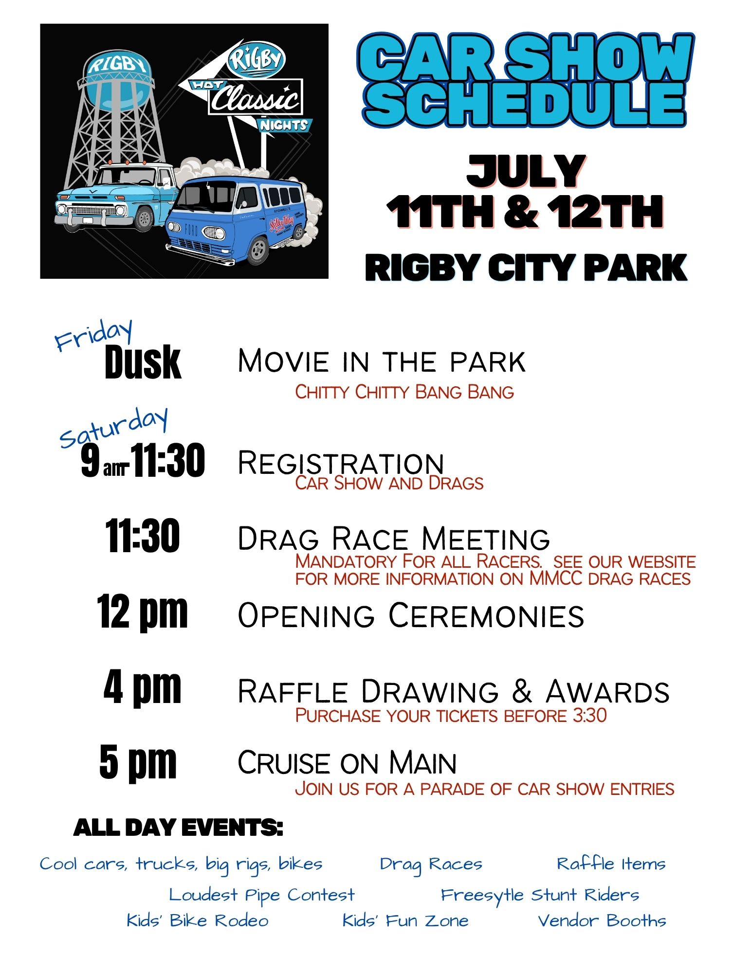 rigby-car-show-schedule-2025 rigby car show schedule 2025